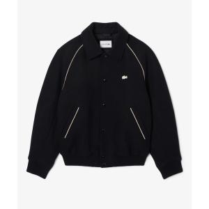 バッジアクセントウールバーシティジャケットの詳細画像5