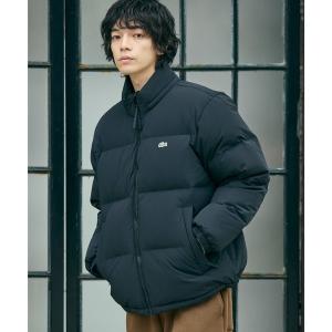 撥水 防風 テクニカルファブリック ボリュームダウンフーデッドジャケット