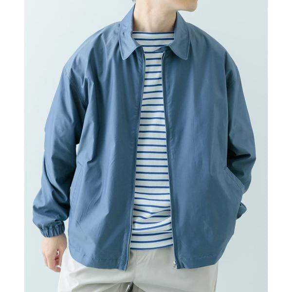 ナイロンシャンブレー ハリントンジャケット
