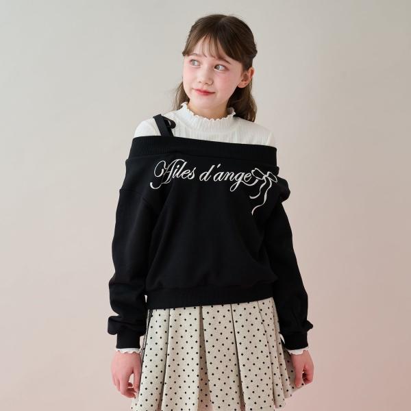 トレーナー＆Tシャツセット（オフショルダー仕様可能）