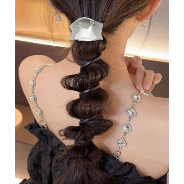 メタル コイルポニー簡単 コイルアップ