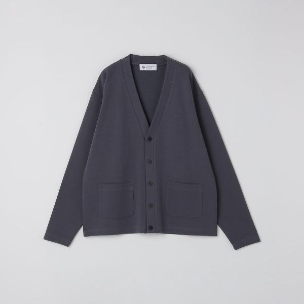 City Ambient Products: Wフェイス カノコ Vネック カーディガン