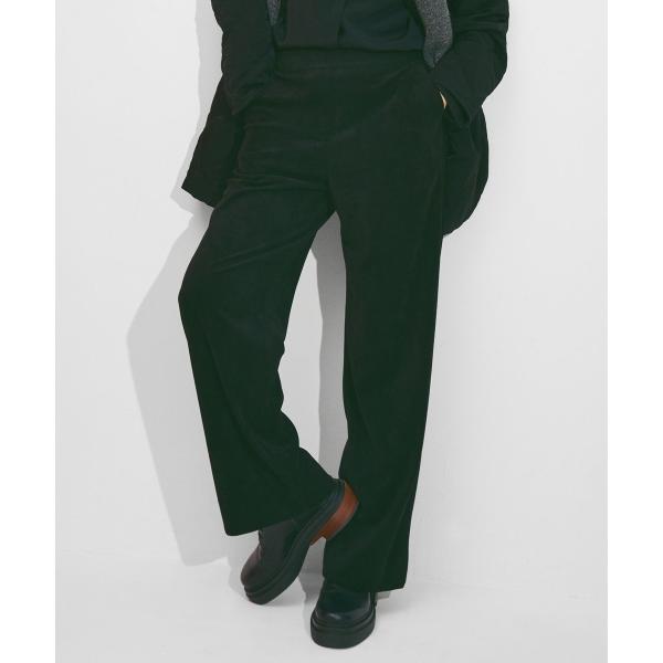 【洗える】 ラッセルライトピケ ストレートパンツ