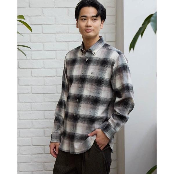 チェックBDシャツ