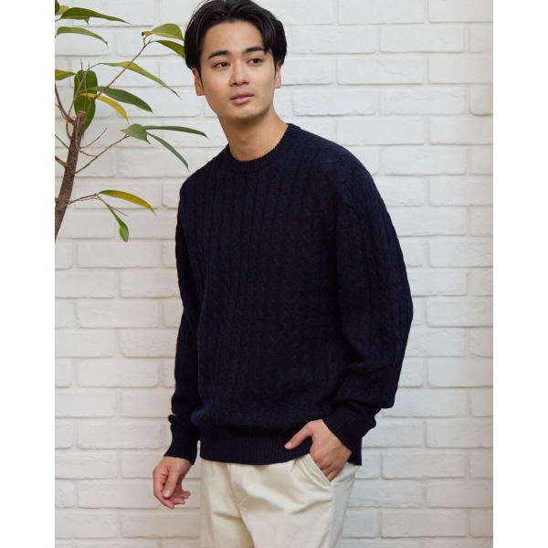 洗えるGBラムウールニット