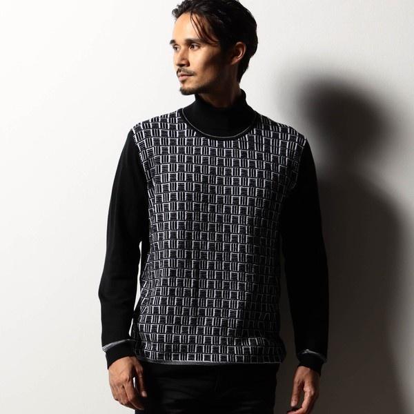 【RIELABO】ハイゲージタートルネックニット