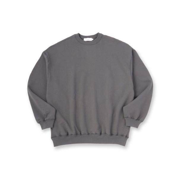 ◆GRAPHPAPER（グラフペーパー）AZUMA Terry Crew Neck Sweat｜スウ...