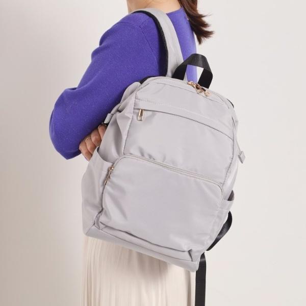 【A4／7ポケット】口金リュック