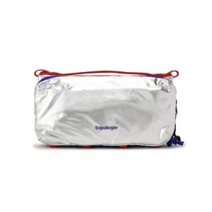 新品 topologie トポロジー ショルダーバッグ 大容量 新品 topologieトポロジー ショルダーバッグ 大容量 シルバー