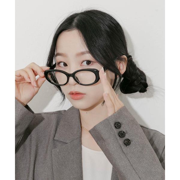 オーバルダテメガネ