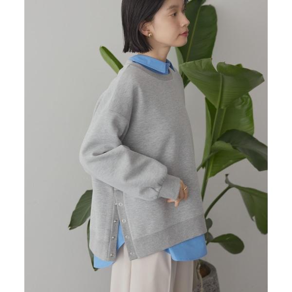 サイドドットボタンポンチプルオーバー