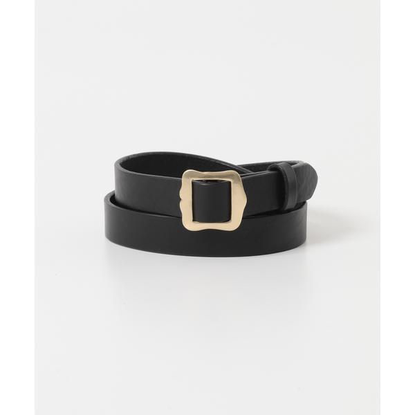 atelier brugge　WAVE BUCKLE SLIDE BELT
