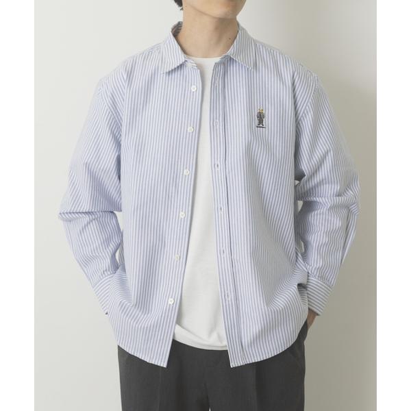 TeddyBear ワンポイント オックスシャツ