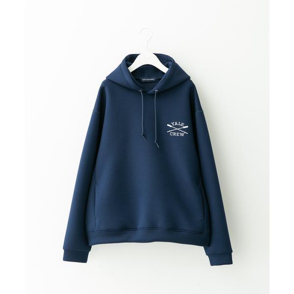 カレッジプリントダンボールパーカー