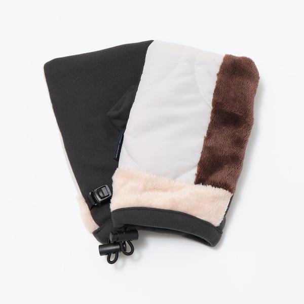 SHIPS Colors:キルティング パターン フィンガーレス グローブ