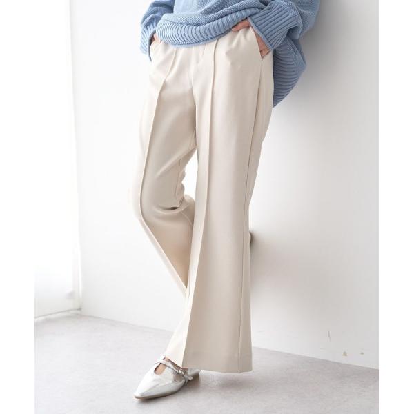 センターシームフレアパンツ