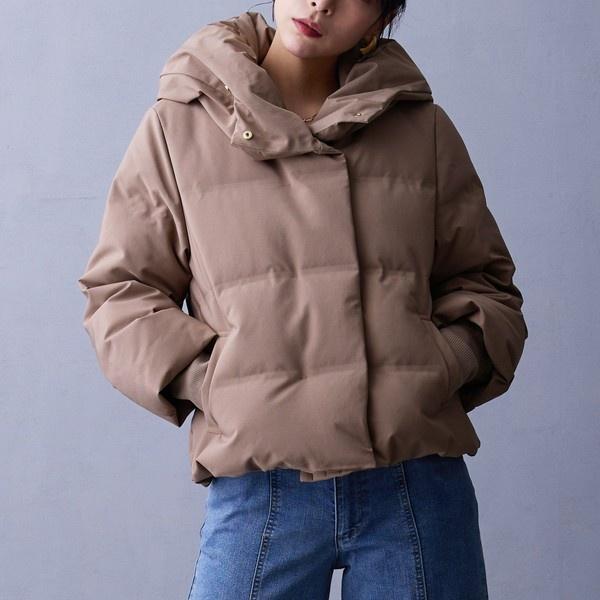 シームレスダウンブルゾン