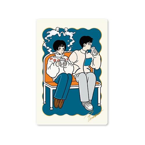 クリエイターズサーカス　ポストカード　考えちゃう秋