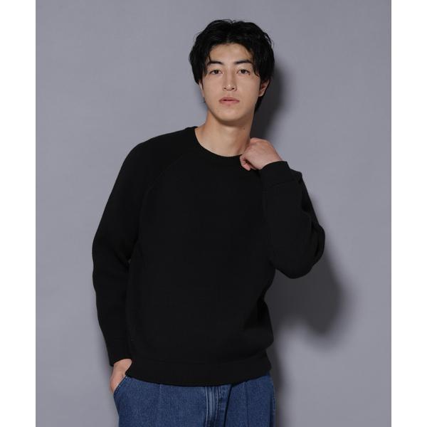 ウォッシャブル ダブルフェイスニット