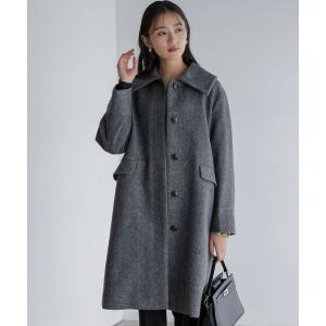 ウールモッサステンカラー コート