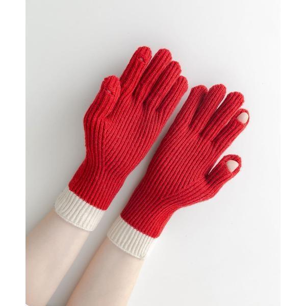 バイカラーホールタッチグローブ