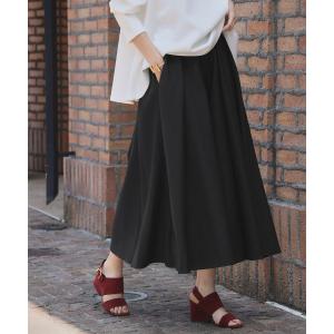 タック ガウチョパンツ スカーチョ キュロット...の詳細画像4