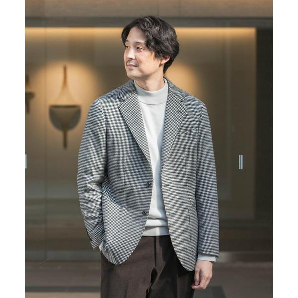 LIFE STYLE TAILOR　千鳥柄ツイードジャケット