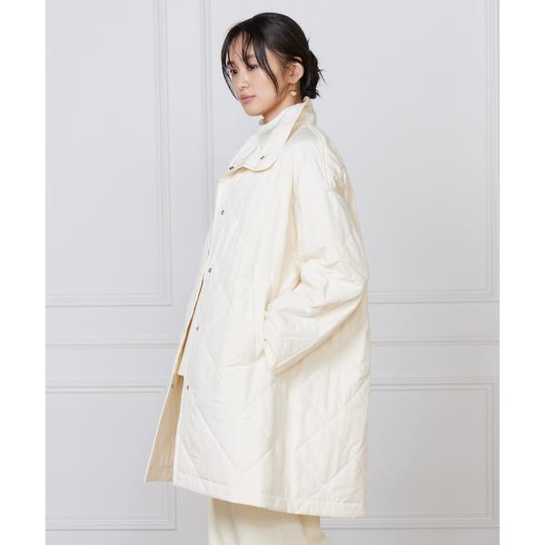 中綿キルティングスタンドコート《LIMONTA EAST》