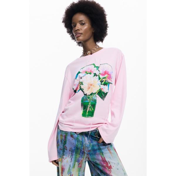 【5サイズ展開】フラワーロングスリーブTシャツ 2026SS 新作