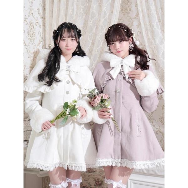 ケープフリルドーリーフレアコート