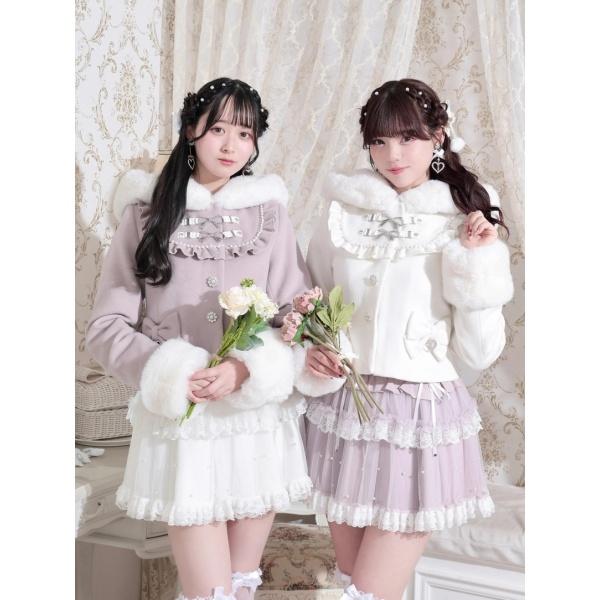 ヨークフリルドーリーショートコート