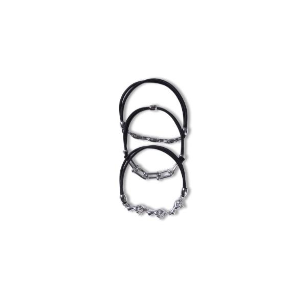 heyep｜cat＆metal parts hair ties