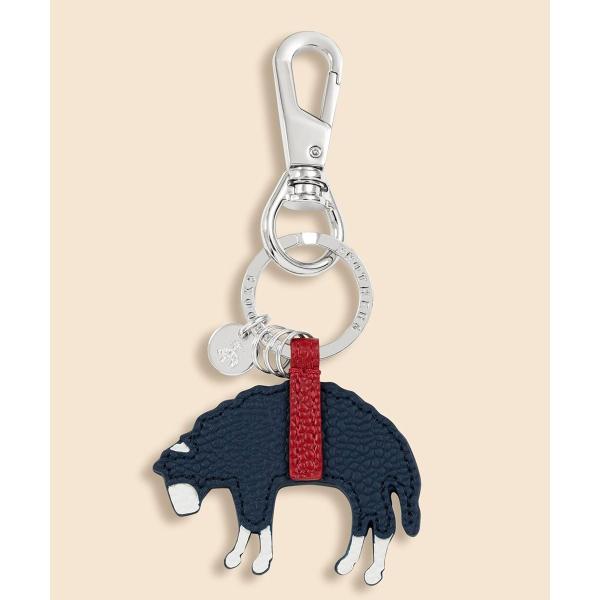 ◆オンラインストア限定◆　カウレザー　GFロゴ　キーフォブ