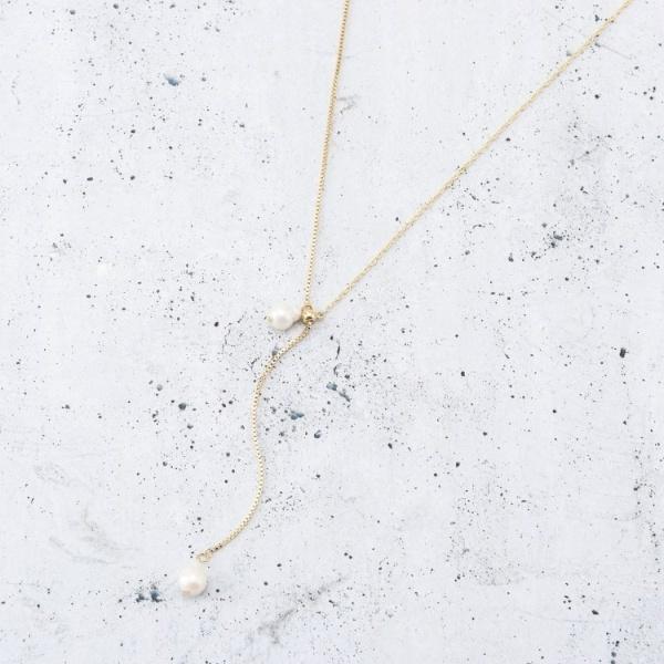 淡水パールラリエット