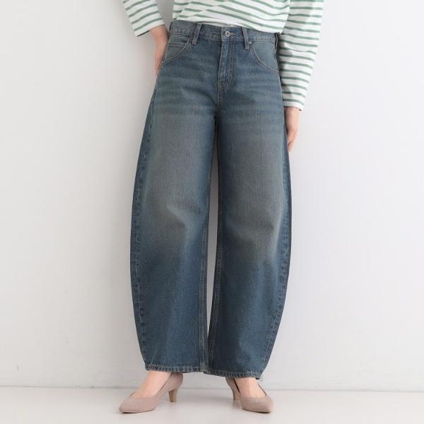 【SHOO・LA・RUE DENIM高レビュー】ゆるっと決まる こなれカーブデニムパンツ