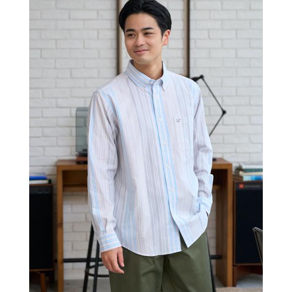 マルチストライプシャツ
