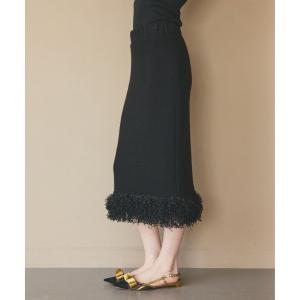 ラメフェザーフリンジスカートの詳細画像5