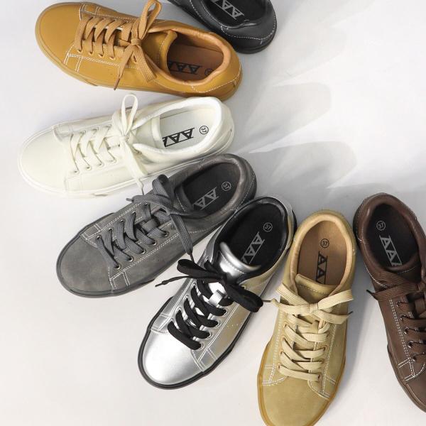 【26春夏新作】「UNISEX」23〜27.5cm★バルカナイズ製法スニーカー★2431