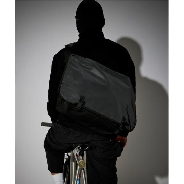 PACKING|パッキング|BLACK REFLECTIVE MESSENGER|リフレクター|メッ