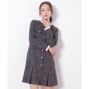 ツィードミニワンピースの詳細画像4