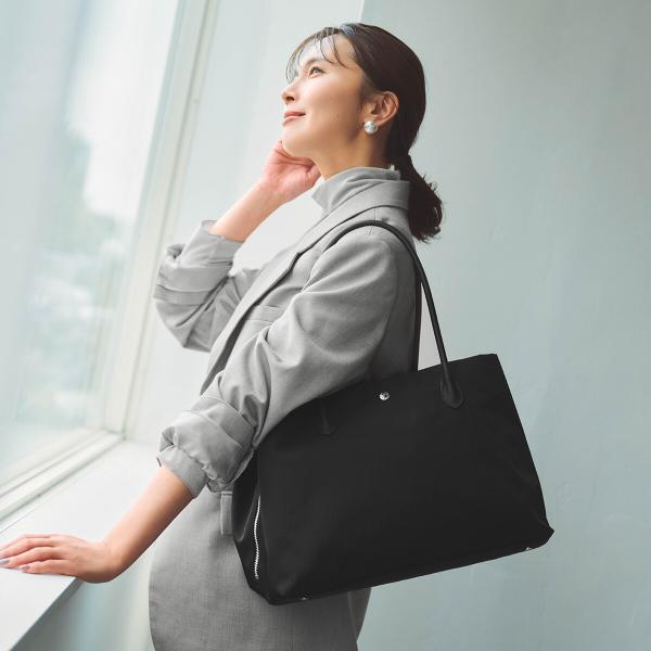 【Breath TOPKAPI】ナイロン ボストン トートバッグ　A4 軽量 肩掛け 大容量 旅行