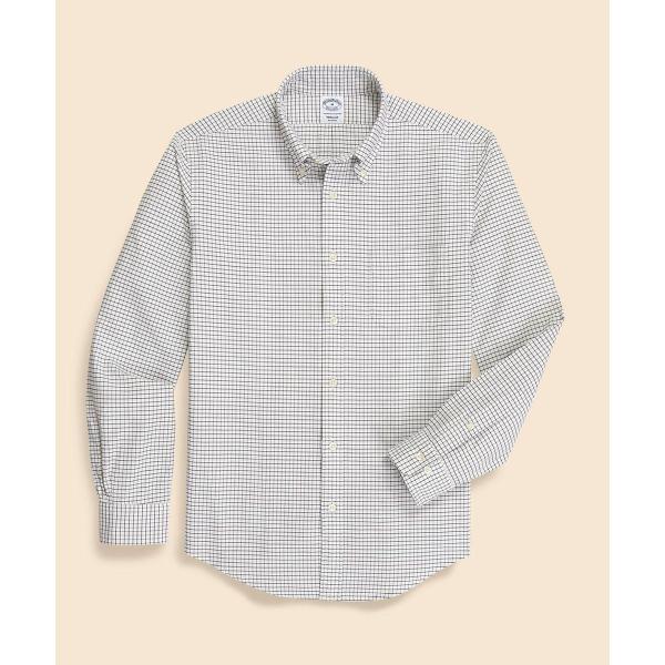 コットン　タッターソール　カジュアルシャツ　Regular Fit