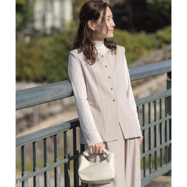 【はあちゅうコラボ／セレモニー】【38（M）・40（L）サイズ展開】2WAYフェイスベスト