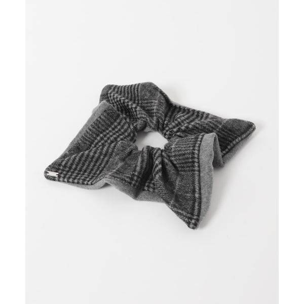 heyep　Plaid Square Scrunchie