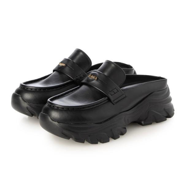 【26春夏新作】 【S-LLサイズ展開・軽量】スニーカーソールローファーミュール JA5939