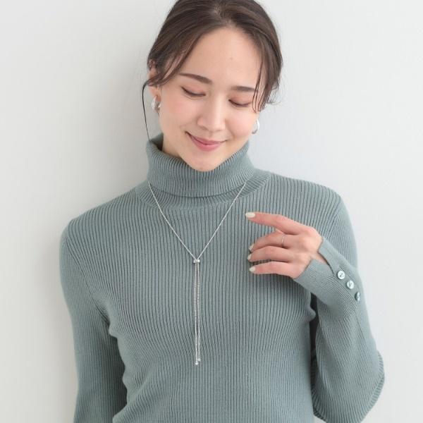 【2WAY】上品に輝く ダイヤレーンネックレス