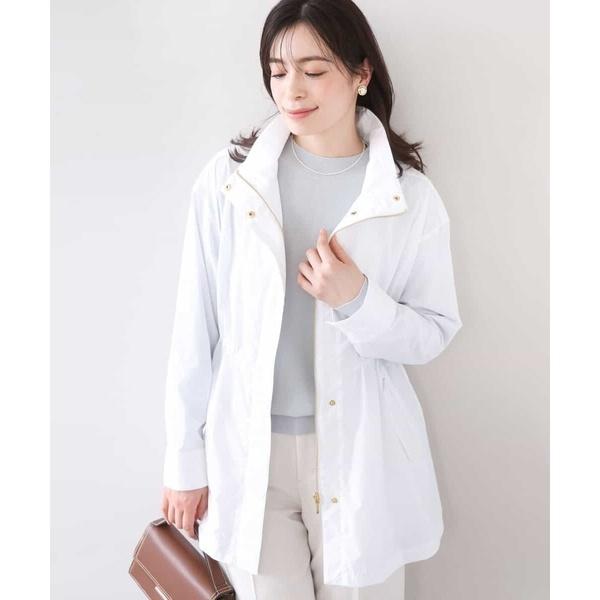 スタンドカラーライトブルゾン/洗える/WEB限定サイズあり