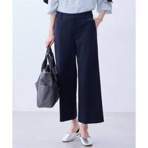 【アルファブリック】ストレッチワイドパンツ【セットアップ対応】