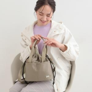 【Lee別注／撥水】巾着ショルダーバッグ