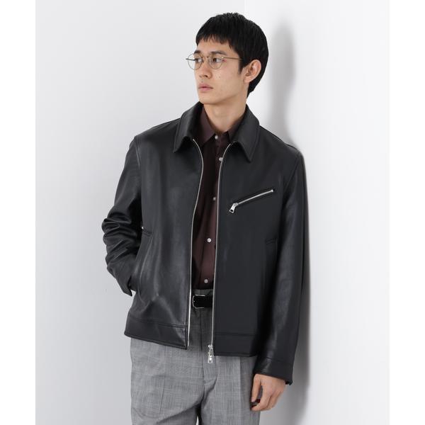 ラムナッパレザーライダースジャケット